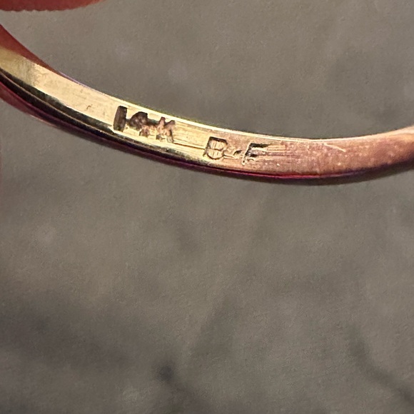 Vintage Gold Ring Lot – 14K Opal Cluster & Cameo Ring Estate Jewelry - Picture 3 of 13